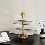 2-Tier Serving Tray Manufacturer - OEM/ODM Custom Stainless Steel Food Tray