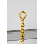 Metal Tray Manufacturer - OEM/ODM Custom Golden Bead Oval Stainless Tray