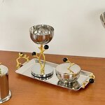 Incense Burner Set Manufacturer - OEM/ODM Custom Middle Eastern Style Steel Set