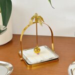 Decorative Tray Set Manufacturer - OEM/ODM Custom Coconut Tree Stainless Tray