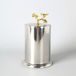 Stainless Steel Jar Manufacturer - OEM/ODM Custom Arabic Style Silver Metal Jar