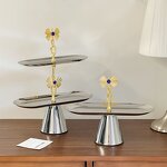 Oval Metal Tray Manufacturer - OEM/ODM Custom Stainless Steel Afternoon Tea Tray