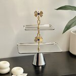 Serving Tray Manufacturer - OEM/ODM Custom Luxury Rectangular Metal Tray