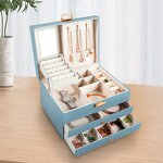 Jewelry Storage Box Manufacturer - OEM/ODM Custom PU Leather Travel Organizer Box