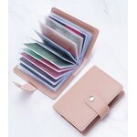 Card Holder Manufacturer - OEM/ODM Custom 26 Slot Soft PU Leather Wallet