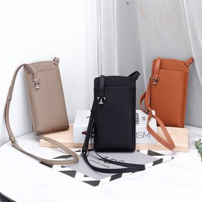 Cell Phone Purse Manufacturer - OEM/ODM Custom Real Leather Crossbody Phone Bag