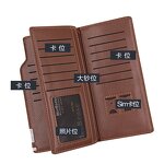 Men's Wallet Manufacturer - OEM/ODM Custom PU Leather Bifold Travel Wallet