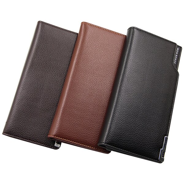 Men's Wallet Manufacturer - OEM/ODM Custom PU Leather Bifold Travel Wallet