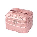 Cosmetic Bag Manufacturer - OEM/ODM Custom Waterproof Quilted Puffy Makeup Bag