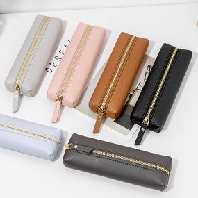 Pen Holder Manufacturer - OEM/ODM Custom Large Capacity PU Leather Pouch