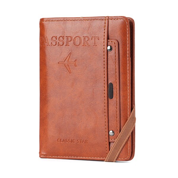 Passport Wallet Manufacturer - OEM/ODM Custom Vintage PU Travel Card Holder