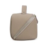 Toiletry Bag Manufacturer - OEM/ODM Custom Cowhide Leather Cosmetic Storage Bag