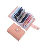 Card Holder Manufacturer - OEM/ODM Custom 26 Slot Soft PU Leather Wallet