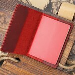 Travel Wallet Manufacturer - OEM/ODM Custom Cowhide Leather Passport Cover