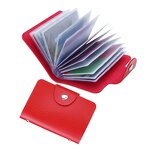 Card Holder Manufacturer - OEM/ODM Custom PU Leather 24 Card Slots Wallet