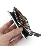 Women's Wallet Manufacturer - OEM/ODM Custom Genuine Leather Zipper Card Wallet