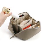 Toiletry Bag Manufacturer - OEM/ODM Custom Cowhide Leather Cosmetic Storage Bag