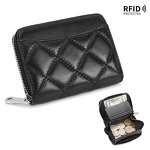 Wallet Manufacturer - OEM/ODM Custom Cowhide Leather Zip Around Small Wallet