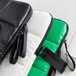 Laptop Sleeve Manufacturer - OEM/ODM Custom Puffer Quilted Nylon Laptop Bag