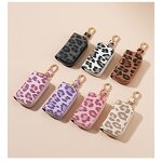 Key Holder Manufacturer - OEM/ODM Custom Leopard Print PU Leather Keychain