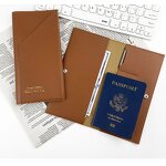 Passport Holder Manufacturer - OEM/ODM Custom Document Cover PU Leather Wallet