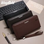 Men's Wallet Manufacturer - OEM/ODM Custom Double Zipper Business Leather Wallet
