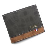 Men's Wallet Manufacturer - OEM/ODM Custom Three-fold Large Capacity Wallet