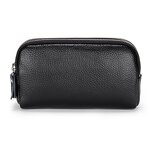 Clutch Wallet Manufacturer - OEM/ODM Custom Double Zipper Genuine Leather Purse