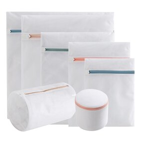 Mesh Wash Bag Manufacturer - OEM/ODM Custom Polyester Set Laundry Mesh Bag