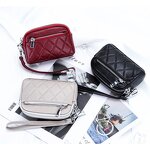 Coin Purse Manufacturer - OEM/ODM Custom Double Zipper Real Leather Wallet
