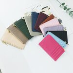 Card Holder Manufacturer - OEM/ODM Custom PU Saffiano Leather Slim Wallet