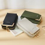 Mobile Wallet Manufacturer - OEM/ODM Custom PU Leather Stylish Clutch Purse