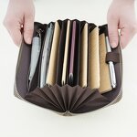 Passport Pouch Manufacturer - OEM/ODM Custom Cowhide Leather RFID Blocking Pouch