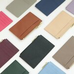 Card Holder Manufacturer - OEM/ODM Custom PU Saffiano Leather Slim Wallet