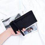 Long Wallet Manufacturer - OEM/ODM Custom Cowhide Leather Envelope Clutch