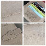 Passport Holder Manufacturer - OEM/ODM Custom RFID Protection Magnetic Button Holder