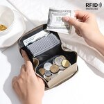 Wallet Manufacturer - OEM/ODM Custom Cowhide Leather Zip Around Small Wallet