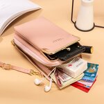 Mobile Wallet Manufacturer - OEM/ODM Custom PU Leather Stylish Clutch Purse
