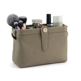 Makeup Handbag Manufacturer - OEM/ODM Custom Travel Genuine Leather Pouch