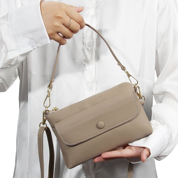 Phone Bag Manufacturer - OEM/ODM Custom Genuine Leather Smart Crossbody Bag