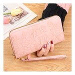 Women's Wallet Manufacturer - OEM/ODM Custom Leather Zip Around Long Wallet