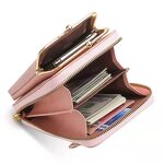 Mobile Wallet Manufacturer - OEM/ODM Custom PU Leather Stylish Clutch Purse