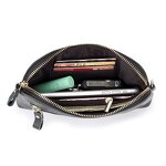 Phone Wallet Manufacturer - OEM/ODM Custom Cowhide Leather Long Zipper Wallet