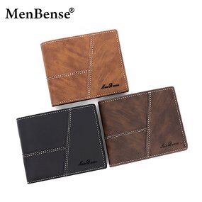 Men's Wallet Manufacturer - OEM/ODM Custom Vintage PU Leather Slim Purse