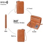 Passport Wallet Manufacturer - OEM/ODM Custom RFID Blocking PU Leather Holder