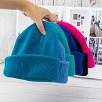 Knitted Hat Manufacturer - OEM/ODM Custom Plain Cuffless Acrylic Skull Beanie