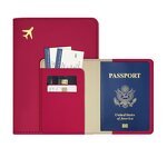 Passport Holder Manufacturer - OEM/ODM Custom Airplane Design PU Leather Cover