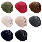 Beanie Hat Manufacturer - OEM/ODM Custom Rhinestone Stretchy Hair Care Hats