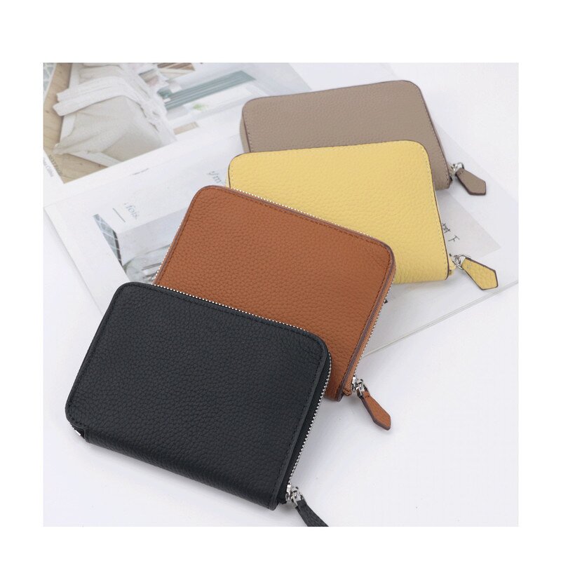 Women's Wallet Manufacturer - OEM/ODM Custom Cowhide Leather Clutch Money Wallet
