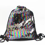 Drawstring Backpack Manufacturer - OEM/ODM Custom Glitter Sequins Sports Bag
